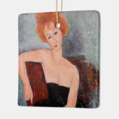 Amedeo Modigliani - Roodkopje voor meisjes tijdens Keramisch Ornament (Links)