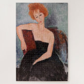 Amedeo Modigliani - Roodkopje voor meisjes tijdens Legpuzzel (Verticaal)