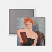 Amedeo Modigliani - Roodkopje voor meisjes tijdens Magneet (Voorkant / Achterkant)