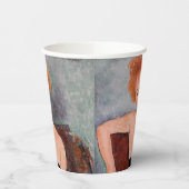 Amedeo Modigliani - Roodkopje voor meisjes tijdens Papieren Bekers (Links)