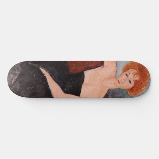 Amedeo Modigliani - Roodkopje voor meisjes tijdens Persoonlijk Skateboard (Horizontaal)