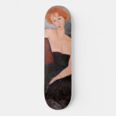 Amedeo Modigliani - Roodkopje voor meisjes tijdens Persoonlijk Skateboard (Voorkant)