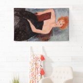 Amedeo Modigliani - Roodkopje voor meisjes tijdens Spandoek (Insitu)