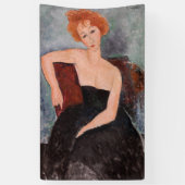 Amedeo Modigliani - Roodkopje voor meisjes tijdens Spandoek (Verticaal)