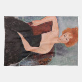 Amedeo Modigliani - Roodkopje voor meisjes tijdens Theedoek (Horizontaal)