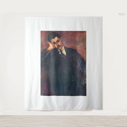 Amedeo Modigliani schilderij Wandkleed (Voorkant)