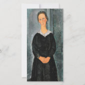 Amedeo Modigliani - Servant Girl Bedankkaart (Voorkant)