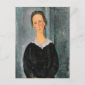 Amedeo Modigliani - Servant Girl Briefkaart (Voorkant)
