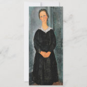 Amedeo Modigliani - Servant Girl Kaart (Voorkant)