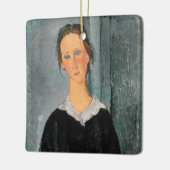 Amedeo Modigliani - Servant Girl Keramisch Ornament (Links)