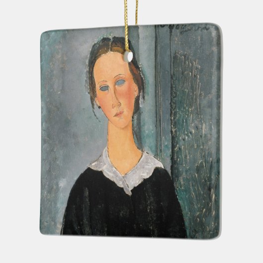 Amedeo Modigliani - Servant Girl Keramisch Ornament (Links)