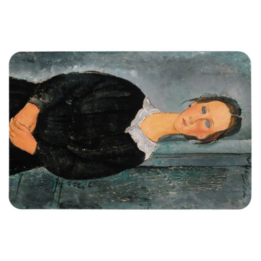 Amedeo Modigliani - Servant Girl Magneet (Horizontaal)