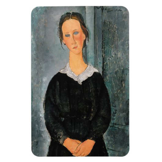 Amedeo Modigliani - Servant Girl Magneet (Verticaal)