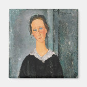 Amedeo Modigliani - Servant Girl Magneet (Voorkant)