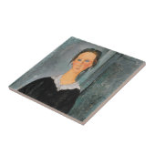 Amedeo Modigliani - Servant Girl Tegeltje (Zijkant)