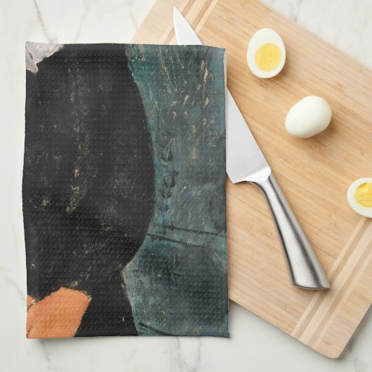 Amedeo Modigliani - Servant Girl Theedoek (Quarter Fold)