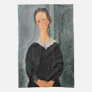 Amedeo Modigliani - Servant Girl Theedoek
