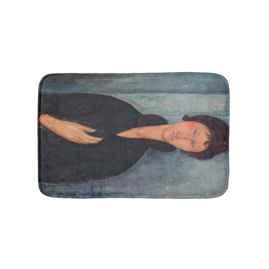 Amedeo Modigliani - Vrouw met blauwe ogen Badmat (Voorkant)