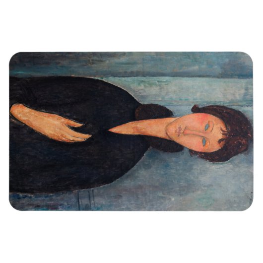 Amedeo Modigliani - Vrouw met blauwe ogen Magneet (Horizontaal)