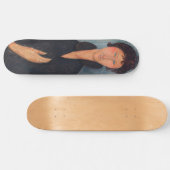 Amedeo Modigliani - Vrouw met blauwe ogen Persoonlijk Skateboard (Horizontaal)