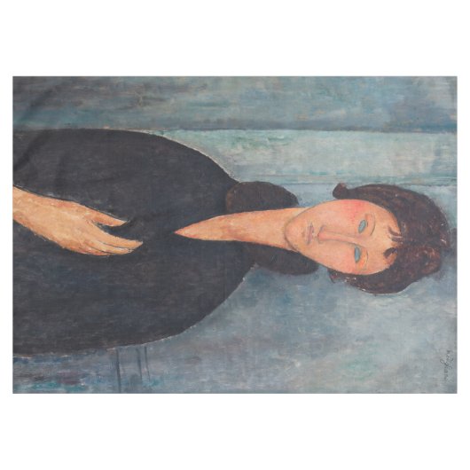 Amedeo Modigliani - Vrouw met blauwe ogen Tafelkleed (Voorkant (Horizontaal))