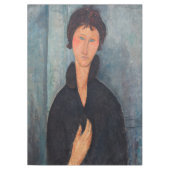 Amedeo Modigliani - Vrouw met blauwe ogen Tafelkleed (Voorkant)