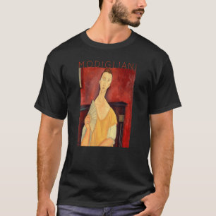 Amedeo Modigliani-vrouw met een ventilator voor ar T-shirt