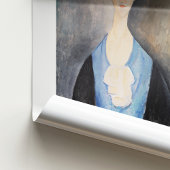Amedeo Modigliani Young Woman in Blue Art Exhibit Poster