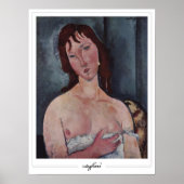 Amedeo Modigliani Zedign Art Poster #123 (Voorkant)