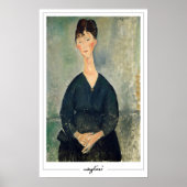 Amedeo Modigliani Zedign Art Poster #15 (Voorkant)