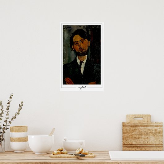 Amedeo Modigliani Zedign Art Poster #158 (Keuken)