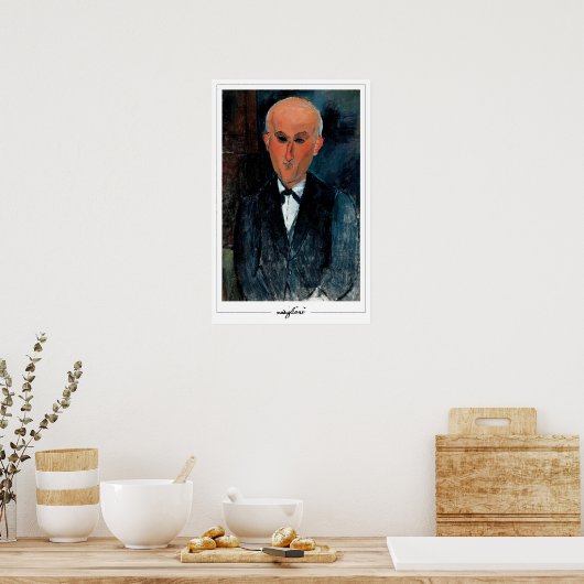 Amedeo Modigliani Zedign Art Poster #16 (Keuken)