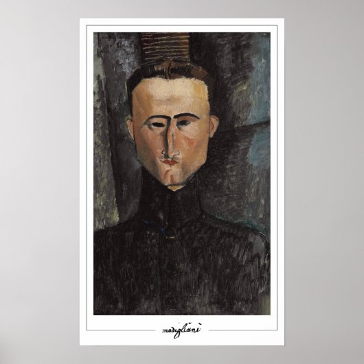 Amedeo Modigliani Zedign Art Poster #167 (Voorkant)