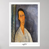 Amedeo Modigliani Zedign Art Poster #184 (Voorkant)