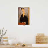 Amedeo Modigliani Zedign Art Poster #200 (Keuken)