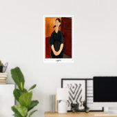 Amedeo Modigliani Zedign Art Poster #255 (Thuiskantoor)