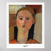 Amedeo Modigliani Zedign Art Poster #269 (Voorkant)