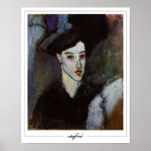 Amedeo Modigliani Zedign Art Poster #304 (Voorkant)