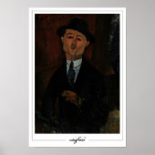Amedeo Modigliani Zedign Art Poster #311 (Voorkant)