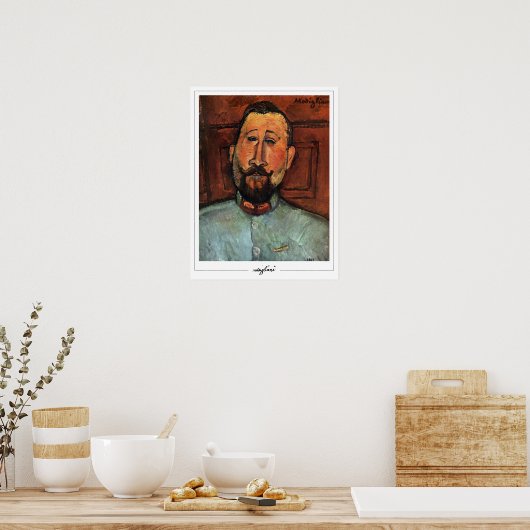 Amedeo Modigliani Zedign Art Poster #317 (Keuken)