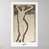 Amedeo Modigliani Zedign Art Poster #344 (Voorkant)
