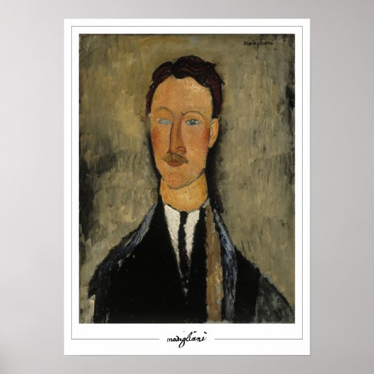 Amedeo Modigliani Zedign Art Poster #351 (Voorkant)