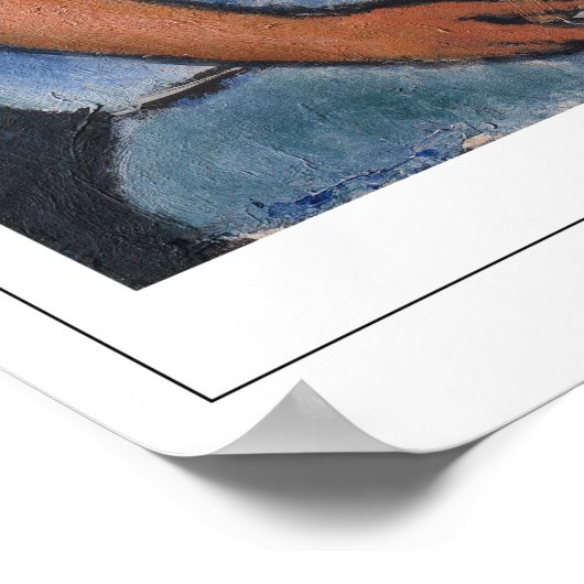 Amedeo Modigliani Zedign Art Poster #5 (Hoek)