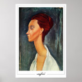 Amedeo Modigliani Zedign Art Poster #70 (Voorkant)