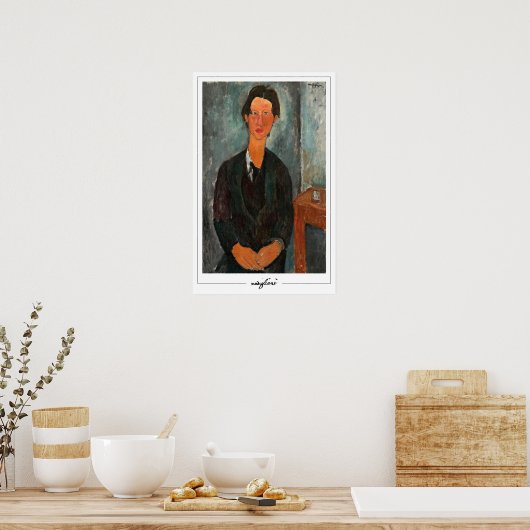 Amedeo Modigliani Zedign Art Poster #9 (Keuken)