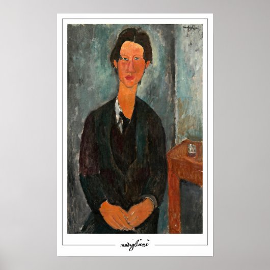 Amedeo Modigliani Zedign Art Poster #9 (Voorkant)