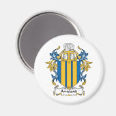 Ameland Family Crest Magneet (Voorkant / Achterkant)