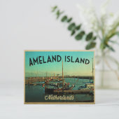 Ameland Island Briefkaart (Staand voorkant)