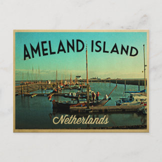Ameland Island Briefkaart