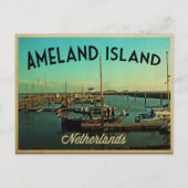 Ameland Island Briefkaart (Voorkant)